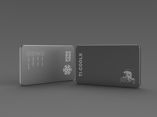 純チタン製アイスパック Ti-Cool X